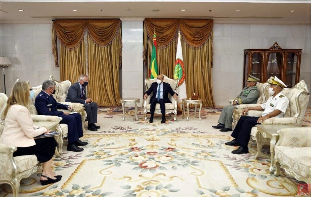 Ould El-Ghazouani reçoit une délégation du commandement d’AFRICOM