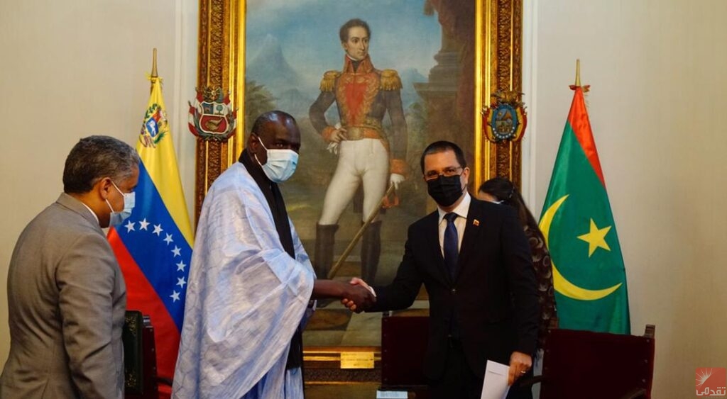 Le nouvel ambassadeur mauritanien au Venezuela présente ses lettres de créances