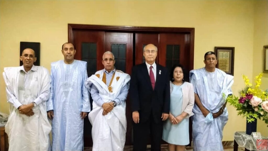 L’ambassadeur japonais organise un dîner de gala en présence du ministre de la jeunesse et de la mission mauritanienne pour Tokyo 2020