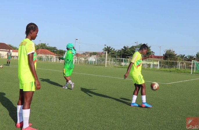 Elim CAN 2022 (F) : La Mauritanie a effectué sa première séance d’entrainement à Bissau