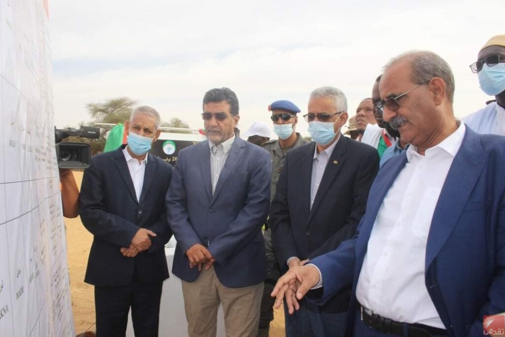 Brakna : Pose de la première pierre du réseau d’eau pour des villages de la moughataa de Bogué