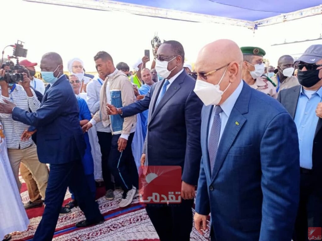 Arrivée de Macky Sall à Nouakchott