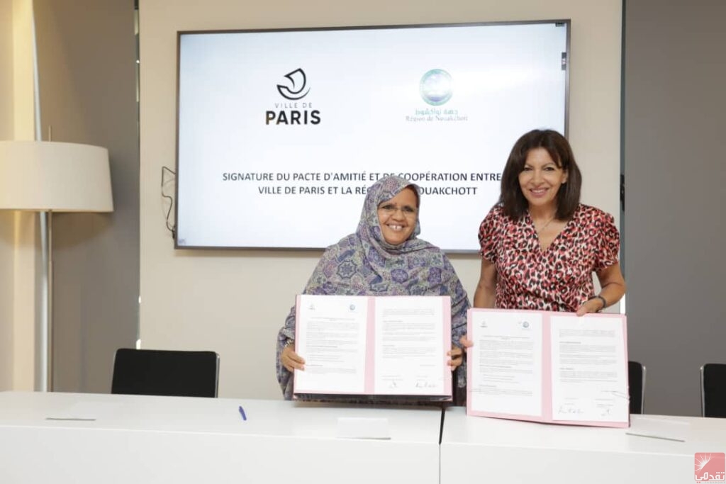 Signature d’une convention de partenariat entre la Région Nouakchott et la Mairie de Paris