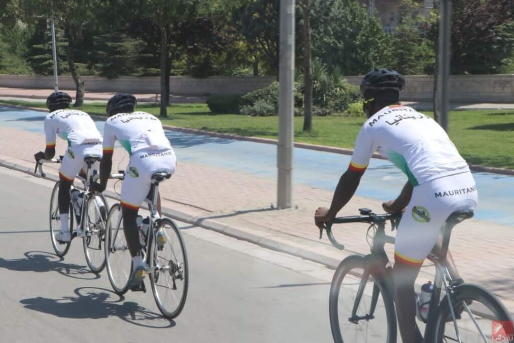 L’équipe cycliste mauritanienne se prépare à participer aux JO de la solidarité islamique