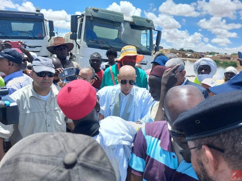 Ghazouani appelle à la prudence compte tenu des conditions climatiques actuelles