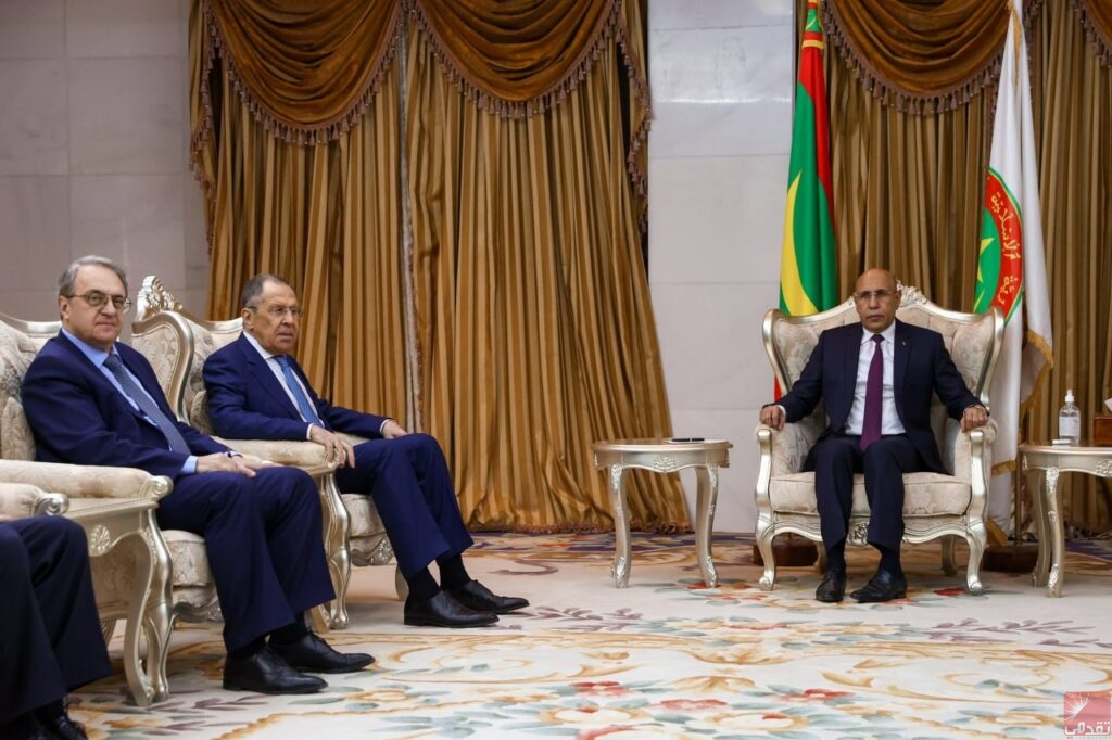 Ghazouani rencontre le ministre russe des Affaires étrangères