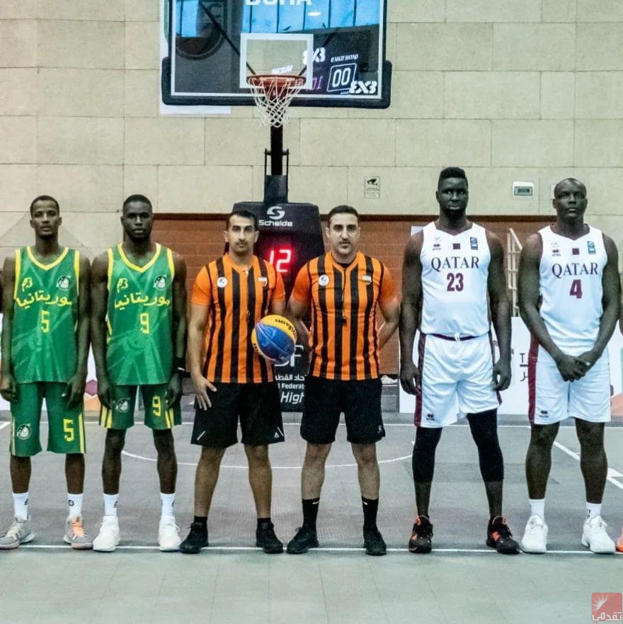 L’équipe nationale mauritanienne de « basket-three » bat l’équipe qatarie 2