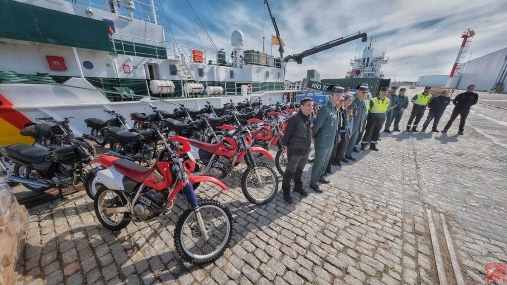 L’Espagne fait don de 25 motos à la « sécurité routière » en Mauritanie