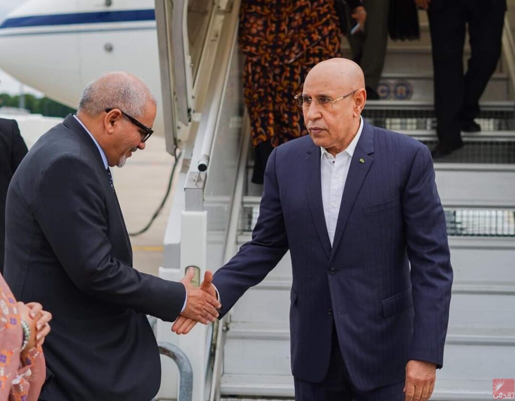 Ghazouani à Paris pour participer à un sommet mondial sur le climat