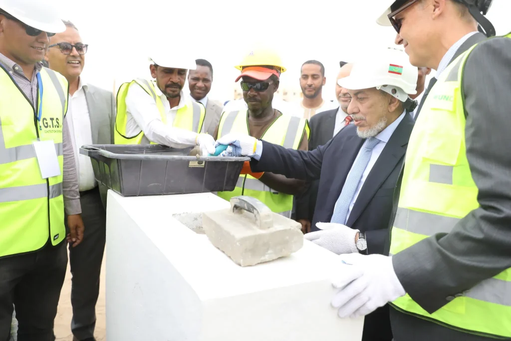 Première pierre pour la construction d’un Palais de Justice et de deux tribunaux dans à Nouakchott