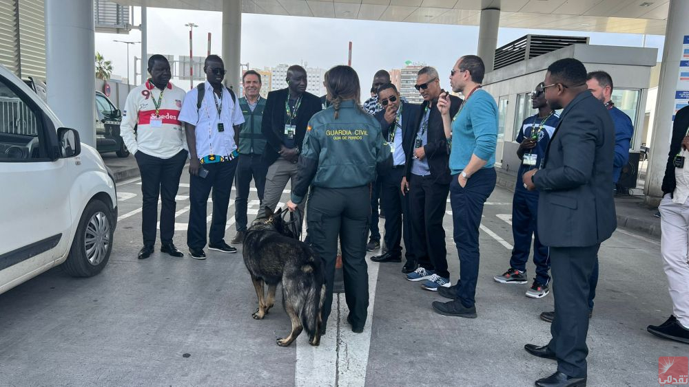 Le directeur adjoint de la sûreté rend visite aux dirigeants de la Guardia Civil espagnole