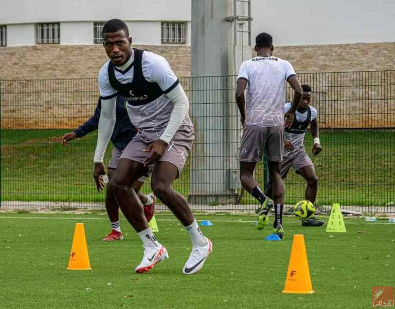 L’équipe nationale mauritanienne effectue sa dernière séance d’entraînement au Maroc