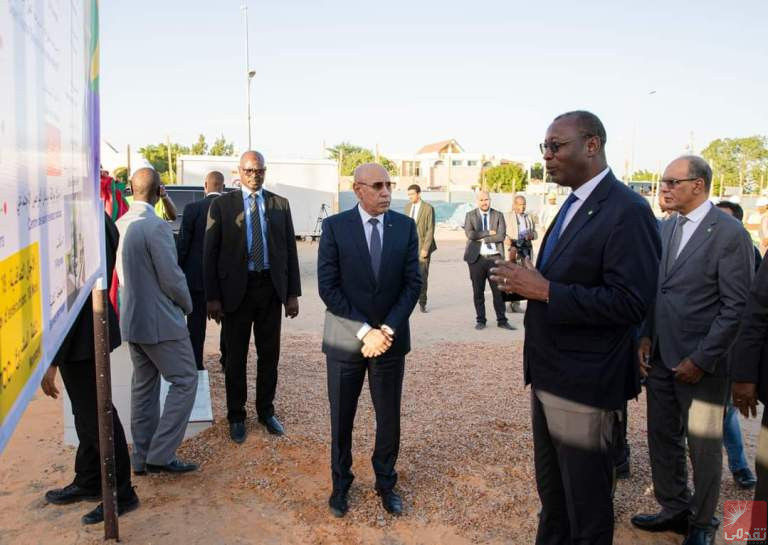 Nouakchott : Ghazouani lance des projets d’un coût d’environ 3.5 milliards MRO