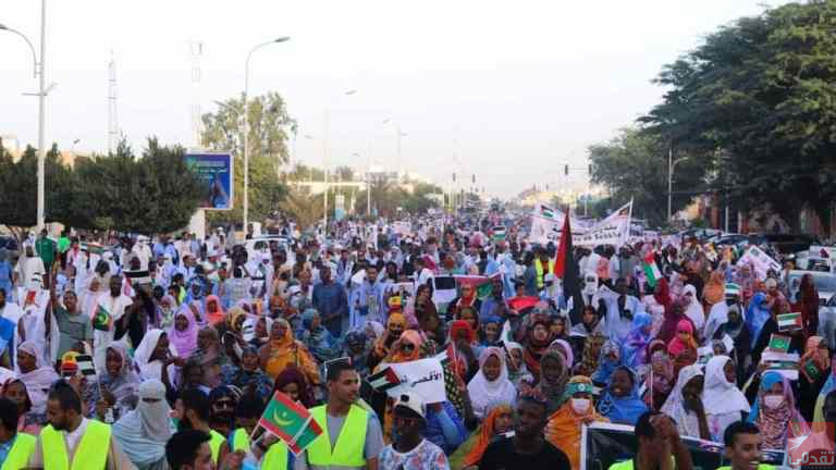 Nouakchott : Une marche populaire en solidarité avec Gaza