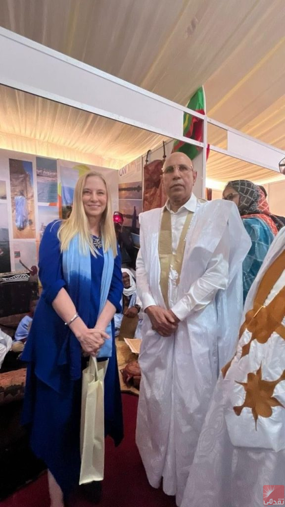 L’ambassadrice américaine participe au festival à « Oualata » et remercie Ghazouani