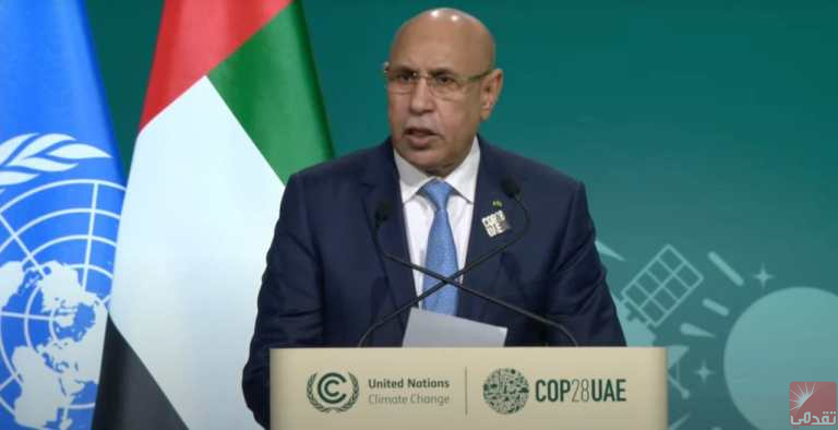 COP 28-Dubaï: Ghazouani appelle à soutenir les pays en développement face au changement climatique