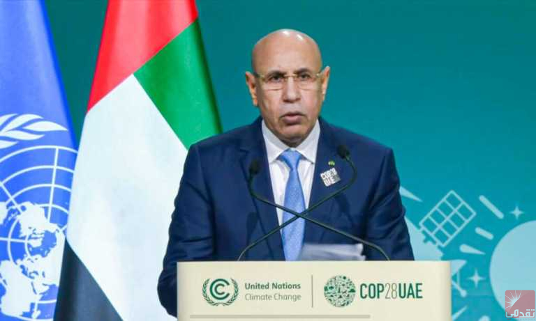 Ghazouani : La Mauritanie est l’un des pays les plus touchés par le changement climatique