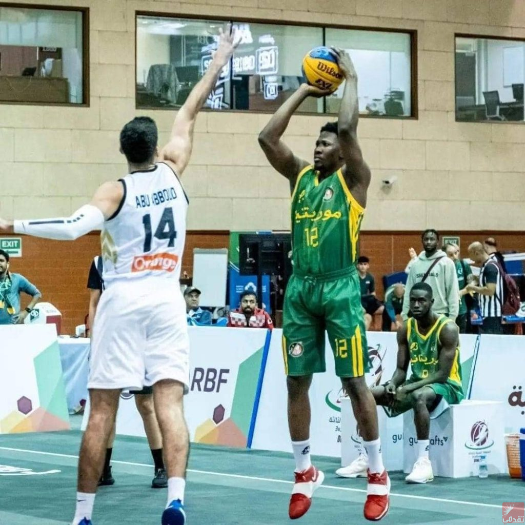 L’équipe nationale mauritanienne de basket-ball affronte la Libye au Championnat arabe