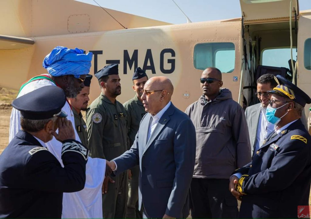 Ghazouani visite le port de Ndiagou