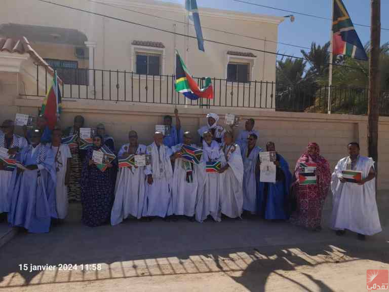 Mauritanie : Activistes et politiques debout pour remercier l’Afrique du Sud