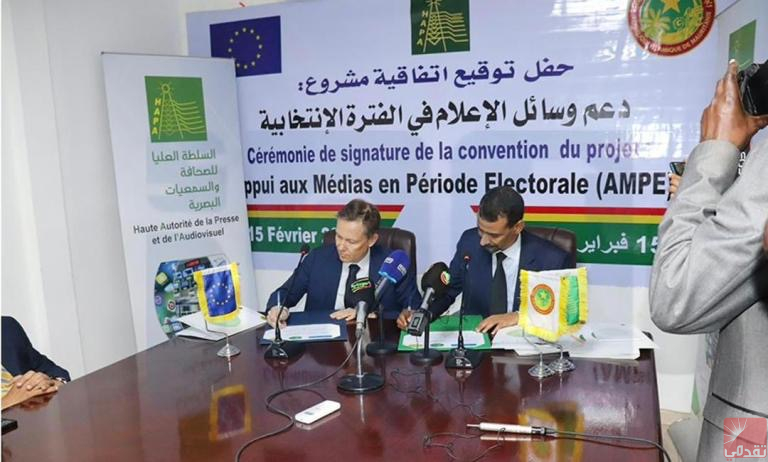 Signature d’un accord pour le soutien des médias en période électorale