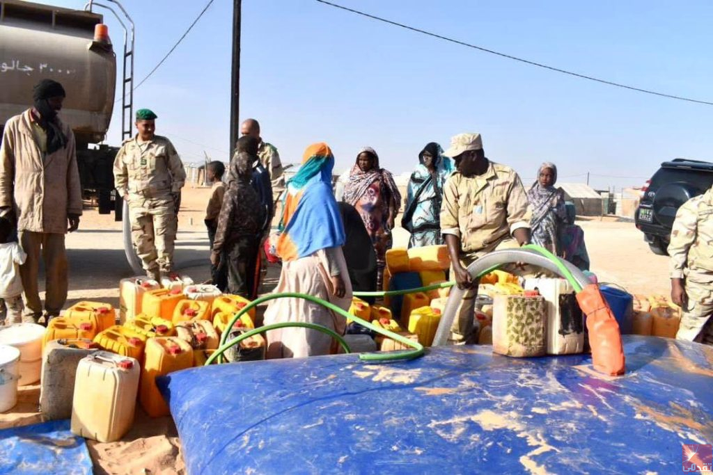 Armée : « Nous fournirons de l’eau chaque semaine »