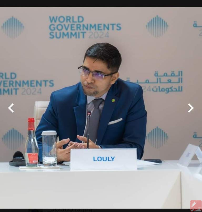 Dubaï : Ould Louly fait une présentation sur l’avenir de l’intelligence artificielle