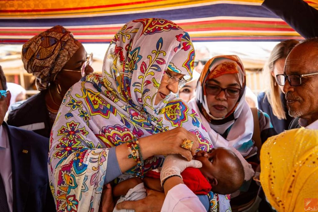 La Ministre de la Santé lance une campagne de vaccination contre la polio