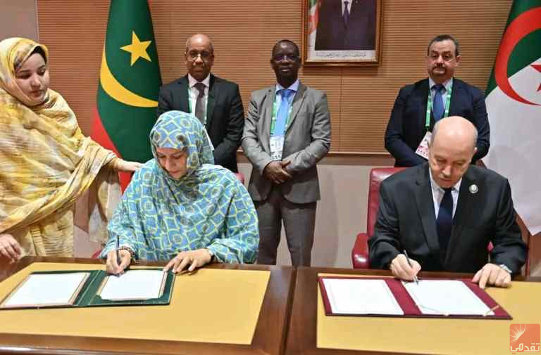 Mint Mouknass signe un accord de coopération avec son homologue algérien