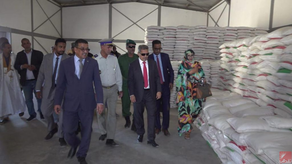 Nouadhibou : Le Commissariat à la Sécurité Alimentaire distribue 90 tonnes de vivres