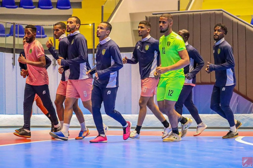 L’équipe nationale de futsal de Mauritanie en test facile contre la Namibie