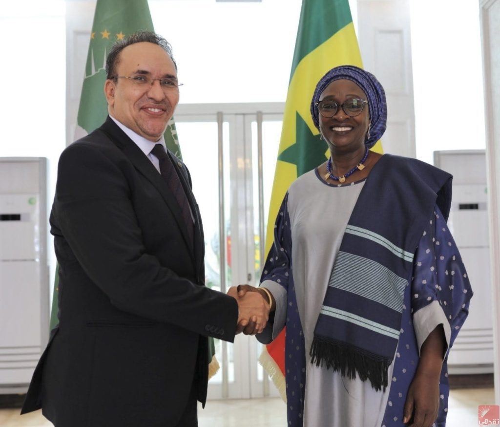 La Ministre sénégalaise des Affaires étrangères rencontre l’ambassadeur de Mauritanie à Dakar