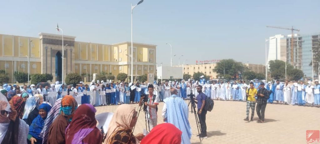 Nouakchott : Une manifestation devant le palais présidentiel pour réclamer la libération d’un Mauritanien détenu aux Emirats