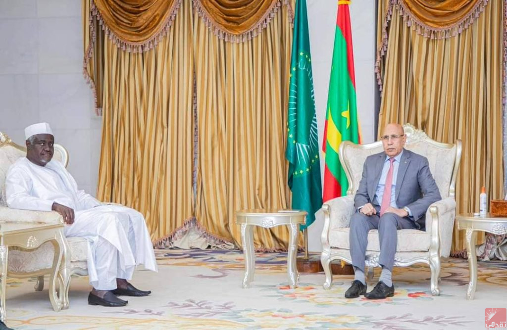 Ghazouani rencontre le président de la Commission de l’Union Africaine