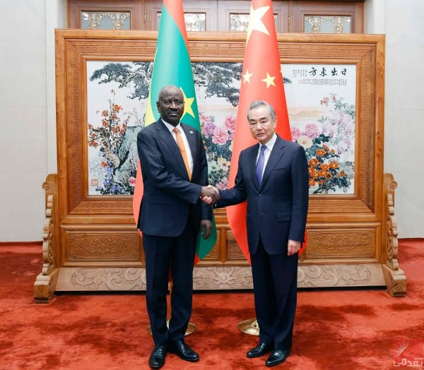 Le Ministre des Affaires étrangères mauritanien rencontre son homologue chinois