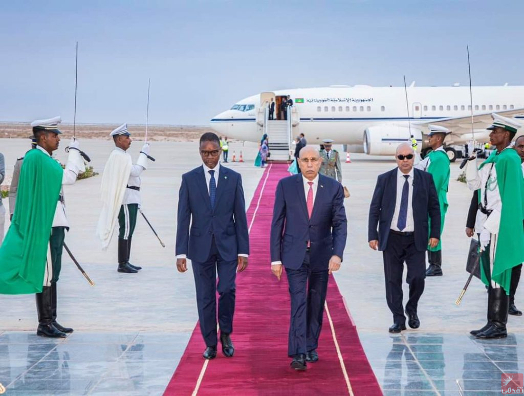 Ghazouani quitte Nouakchott en direction du Ghana pour présider une réunion africaine