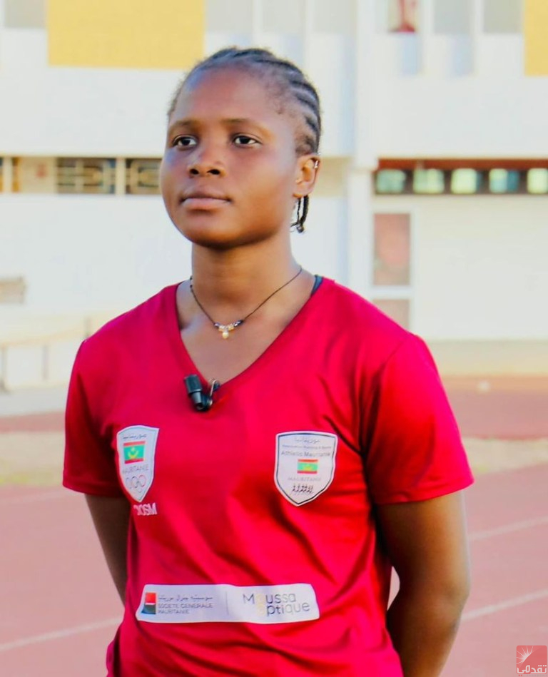 La sprinteuse Sellem-Bouha représente la Mauritanie aux Jeux Olympiques de Paris 2024