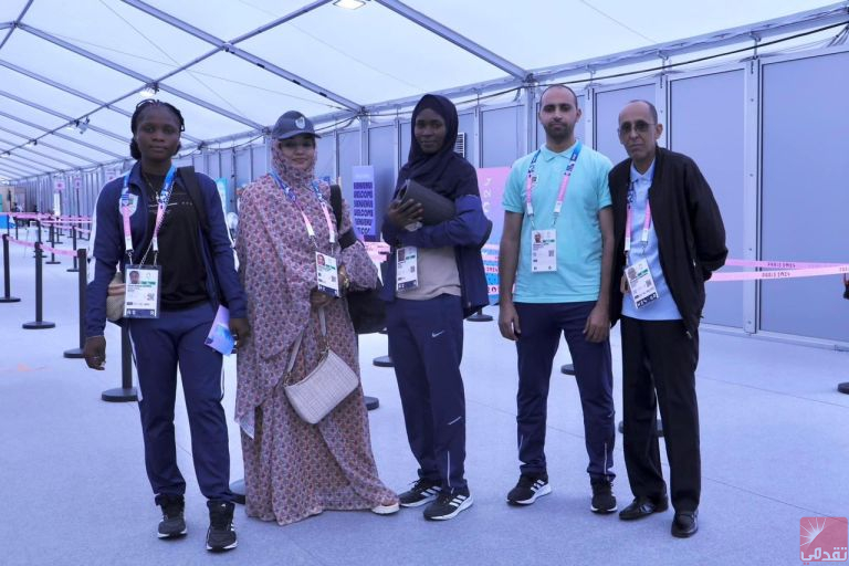 France : La délégation mauritanienne arrive pour participer aux Jeux Olympiques Paris 2024