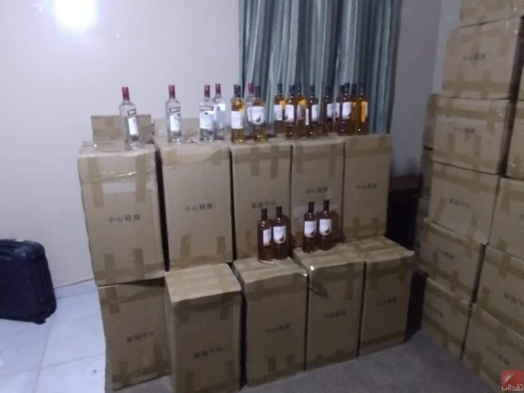 Saisie d’une quantité d’alcool à Nouakchott par la police mauritanienne