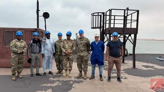 Pour comprendre le paysage militaire, des Américains visitent Nouadhibou