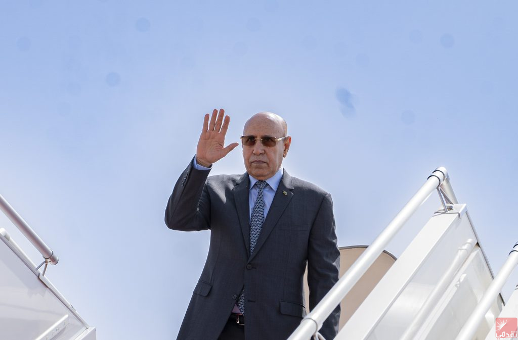 Ghazouani se rend à Alger pour participer au 70ème anniversaire de la révolution de libération