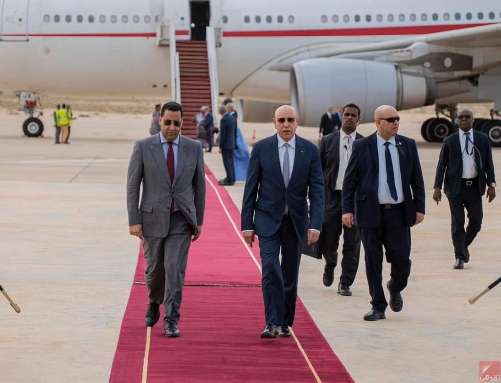 Retour de Ghazouani à Nouakchott après avoir participé au Sommet du G20