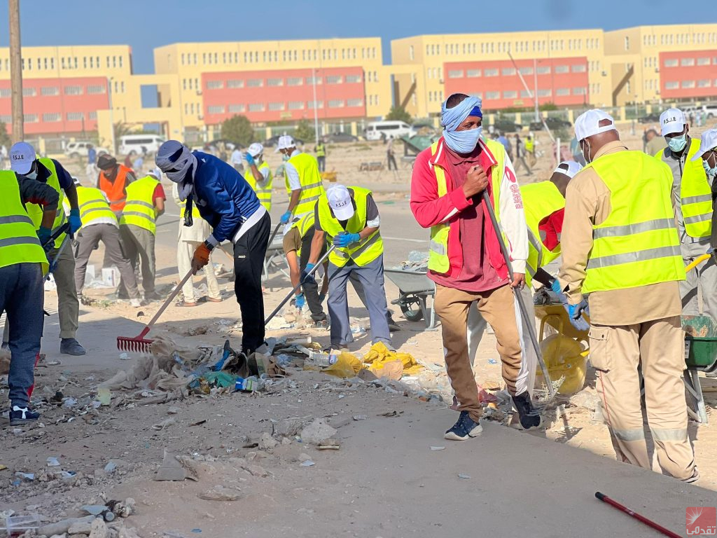 Nouakchott : Campagne de nettoyage du campus