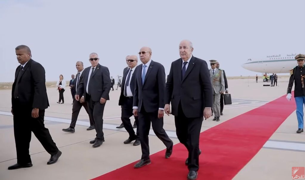 Arrivée du Président algérien à Nouakchott