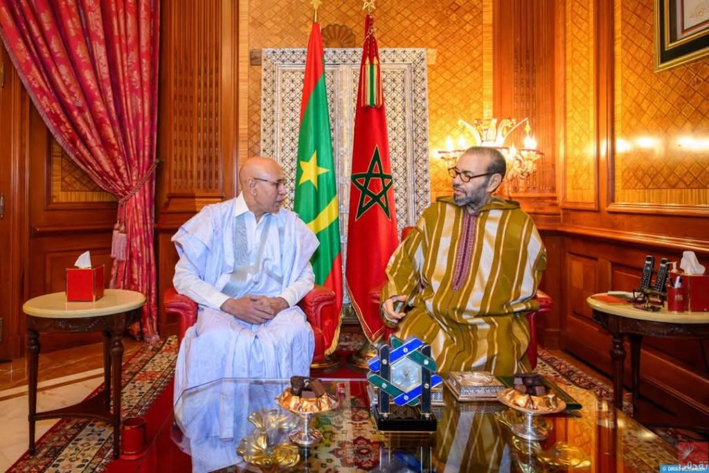 La page de la Présidence supprime l’information sur la rencontre de Ghazouani avec le Roi Mohammed VI du Maroc