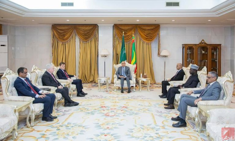 Ghazouani rencontre une délégation de la société BP