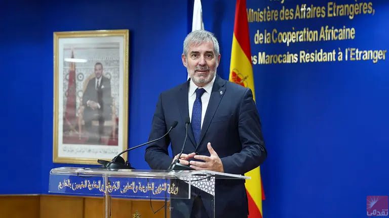 Visite du président des îles Canaries en Mauritanie