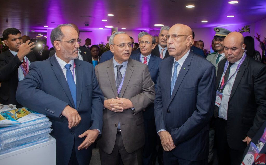Côte d’Ivoire : Ghazouani visite les stands de la SNIM et de l’APIM