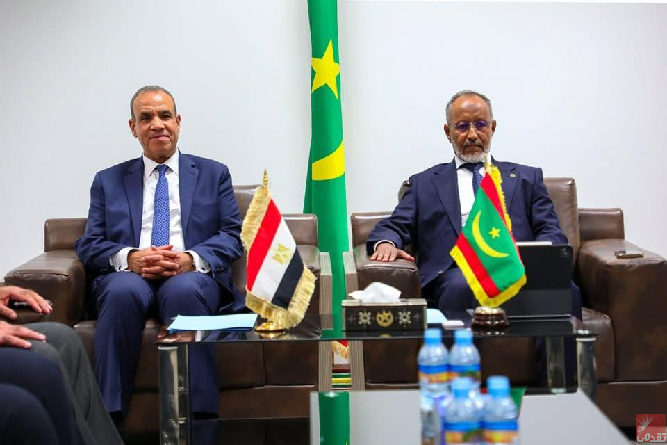 Ould Deyeh et le ministre égyptien des Affaires étrangères discutent des perspectives de coopération dans le domaine de la santé