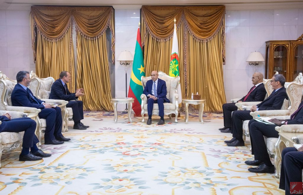 Ghazouani rencontre une délégation de la Banque mondiale